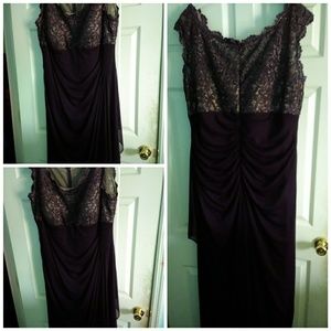 Purple prom dress